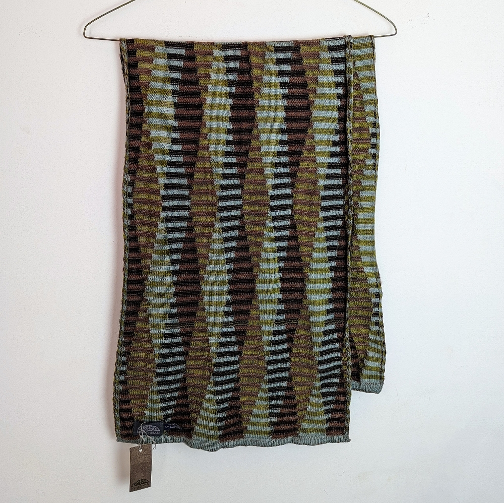 McKernan wool scarf, made in Ireland